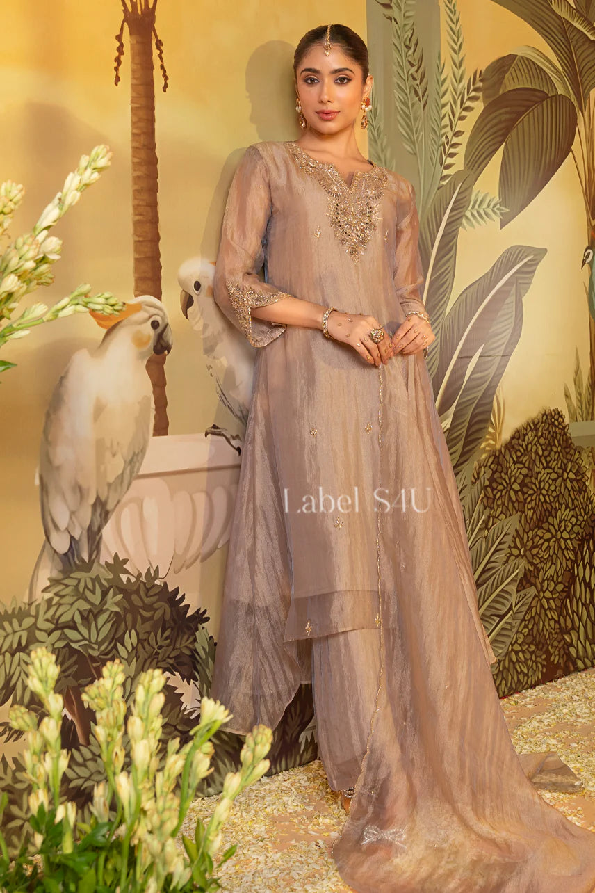 Champagne Shee Kurta Set