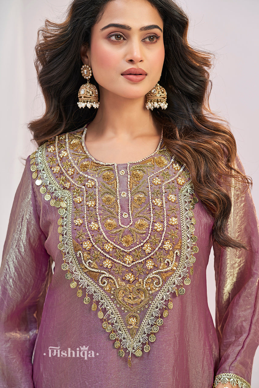 Mauve Royale Mirror Set