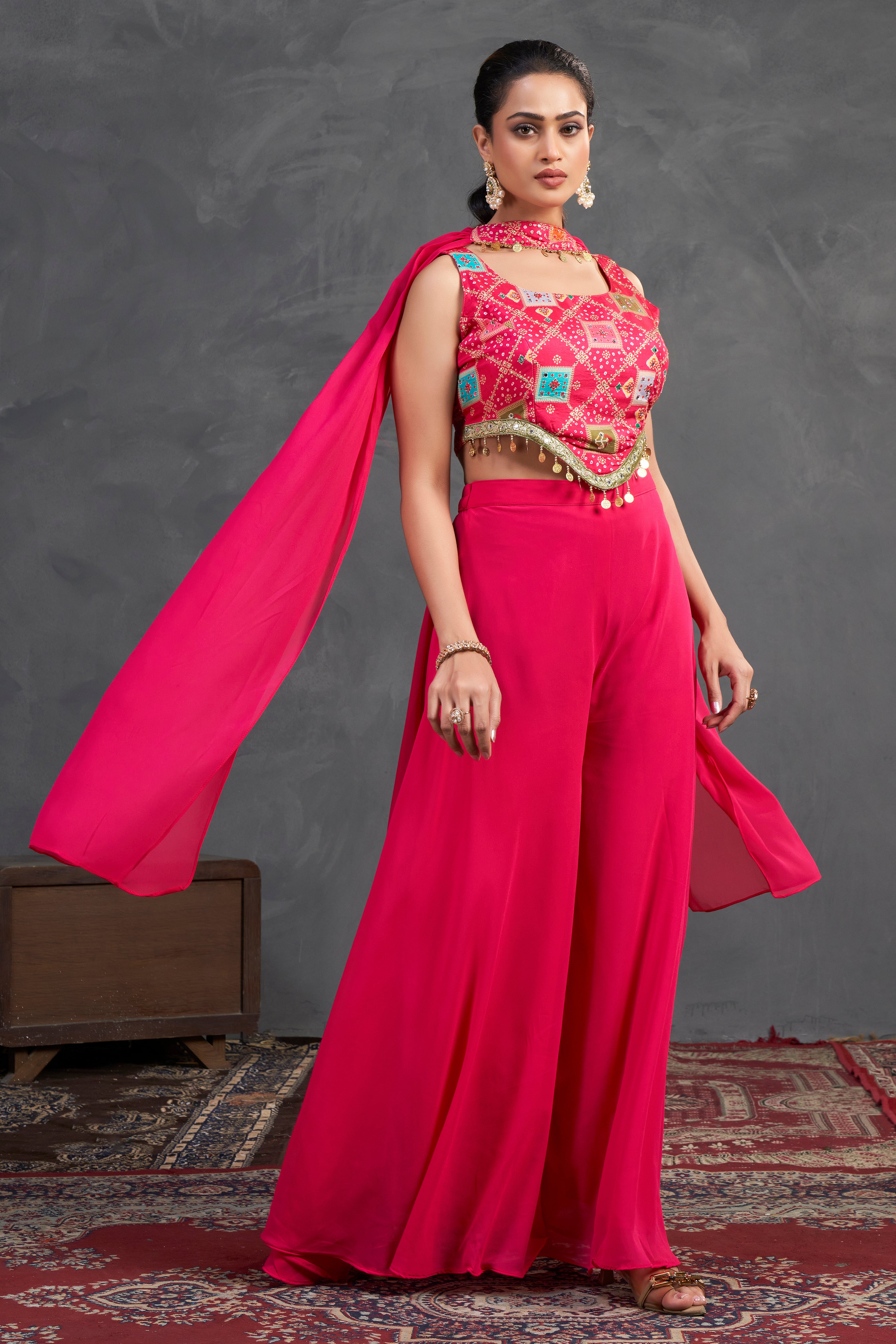 Pink Mirror Co-Ord Set