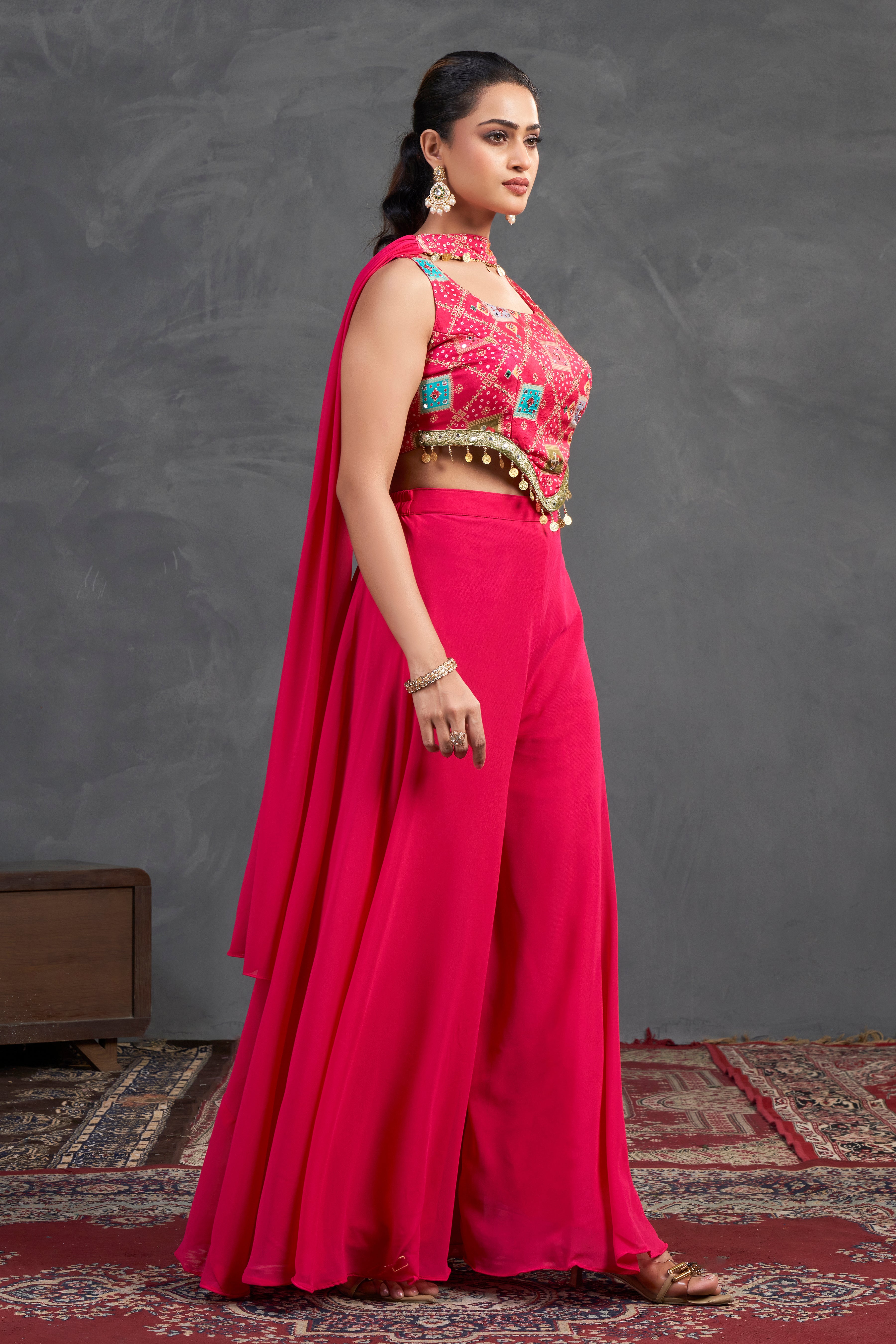 Pink Mirror Co-Ord Set