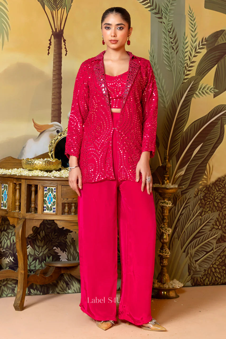 Ruby Mirror Co-ord Set