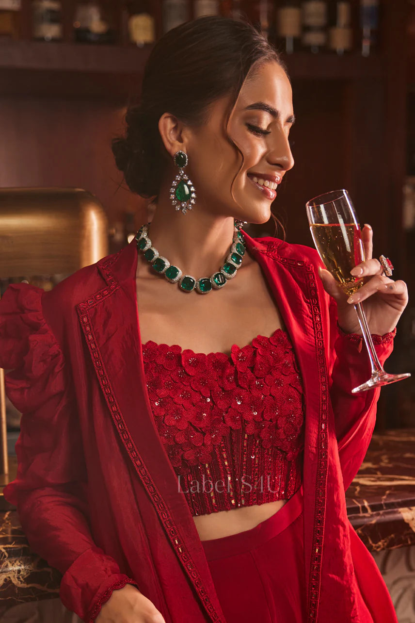 Scarlet Royale Jacket Set