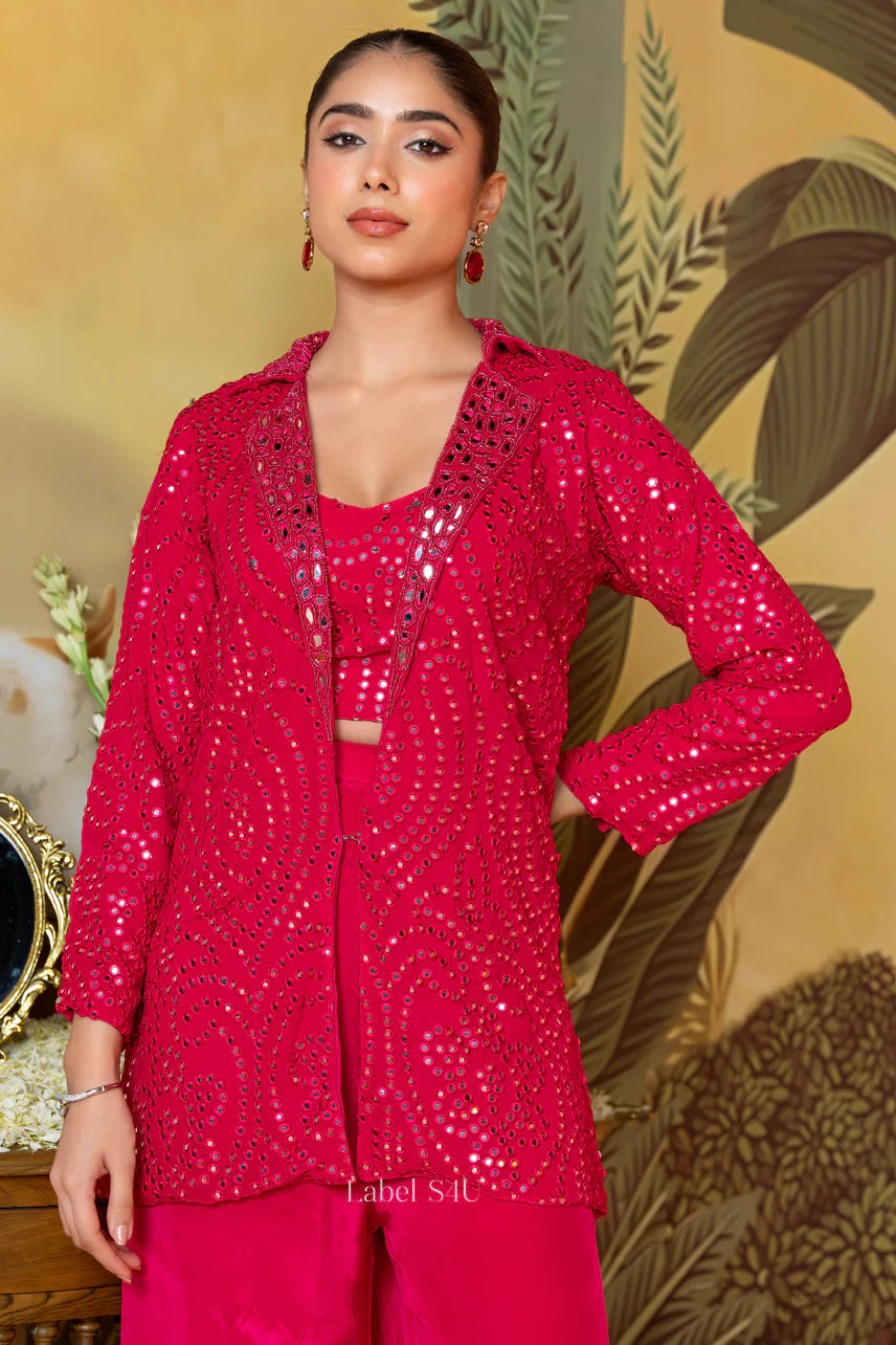 Ruby Mirror Co-ord Set