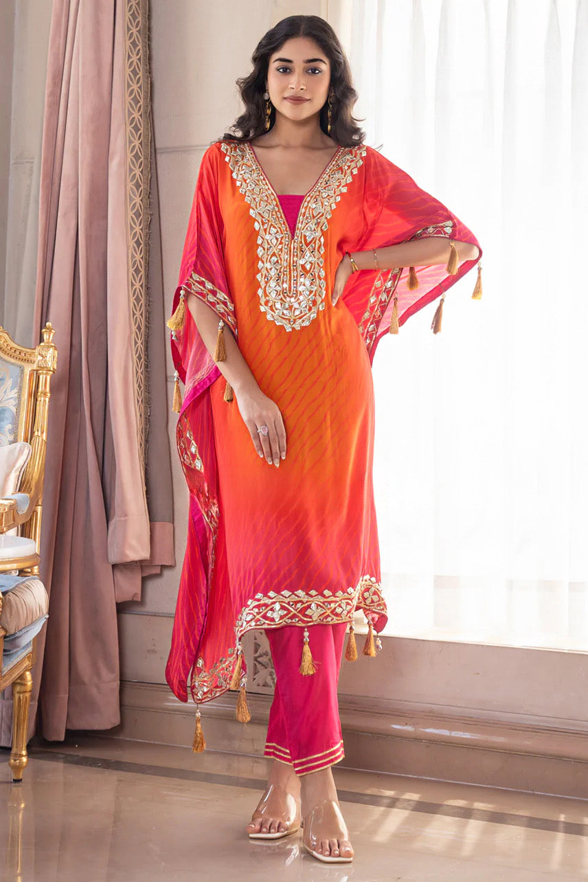 Sunset Glow Kaftan Set