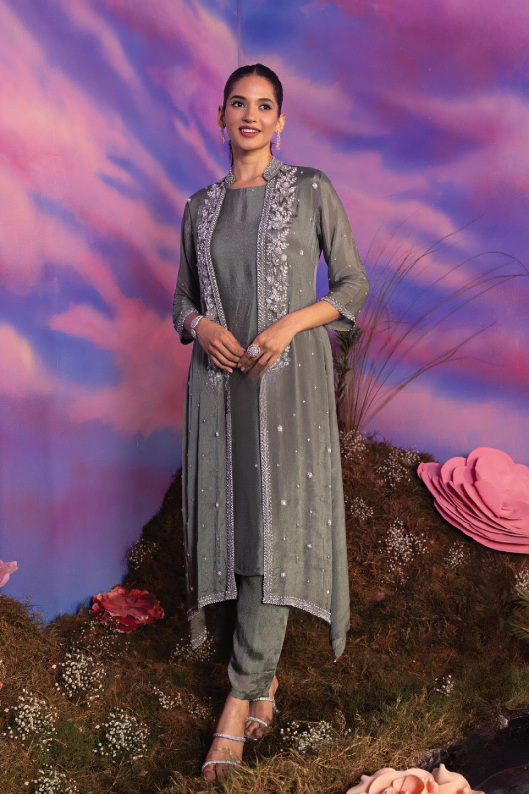 Moonstone Glow Jacket Set