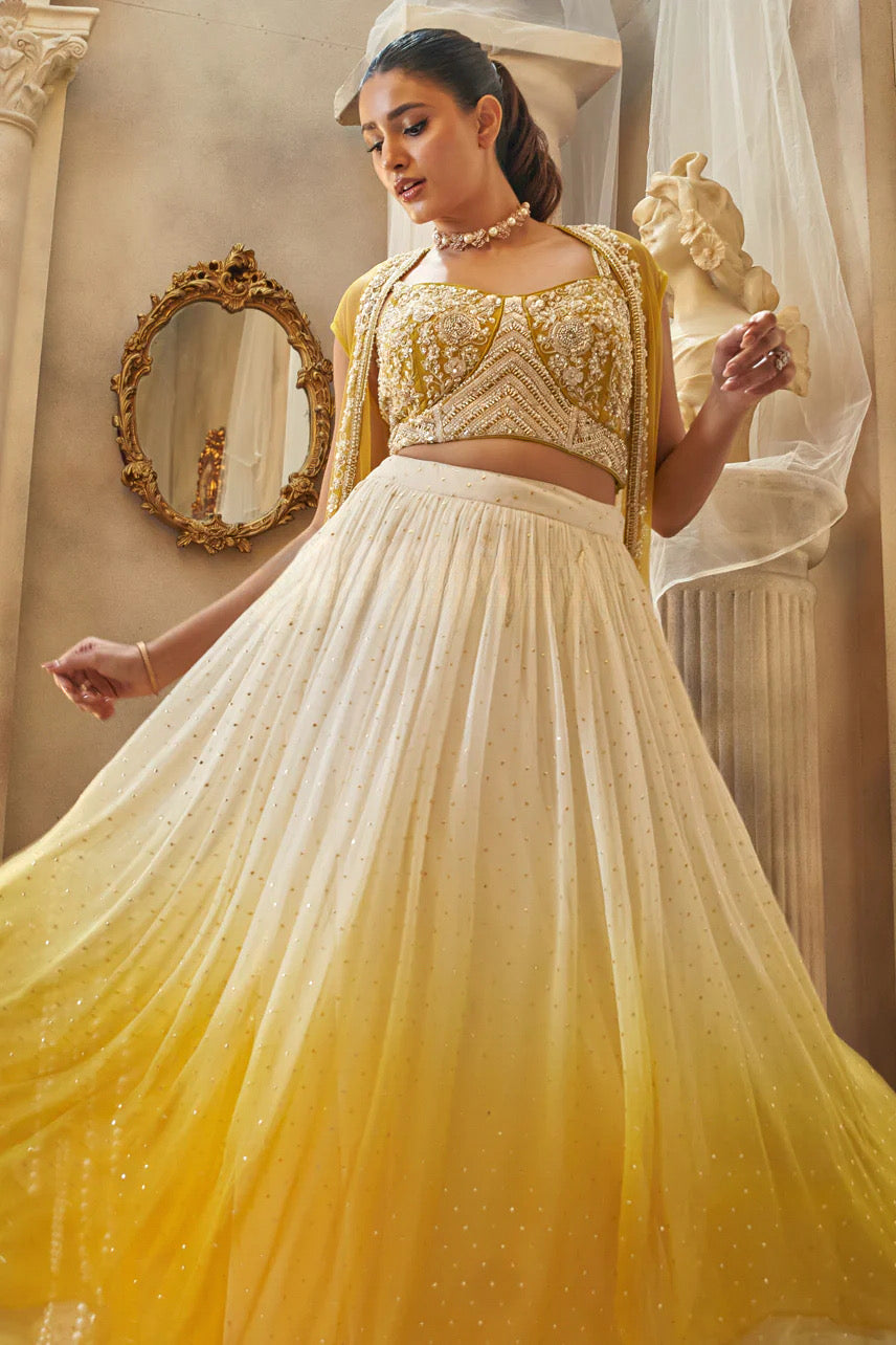 Sunrise Ombré Lehenga