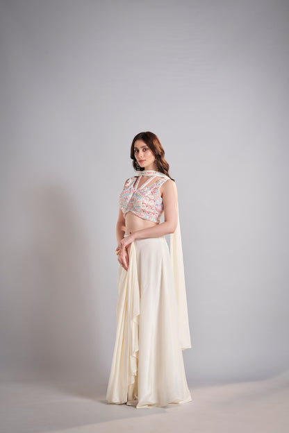 Pastel Pearl Drape Set