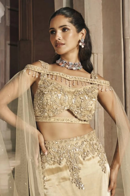 Golden Embellished Mermaid Set