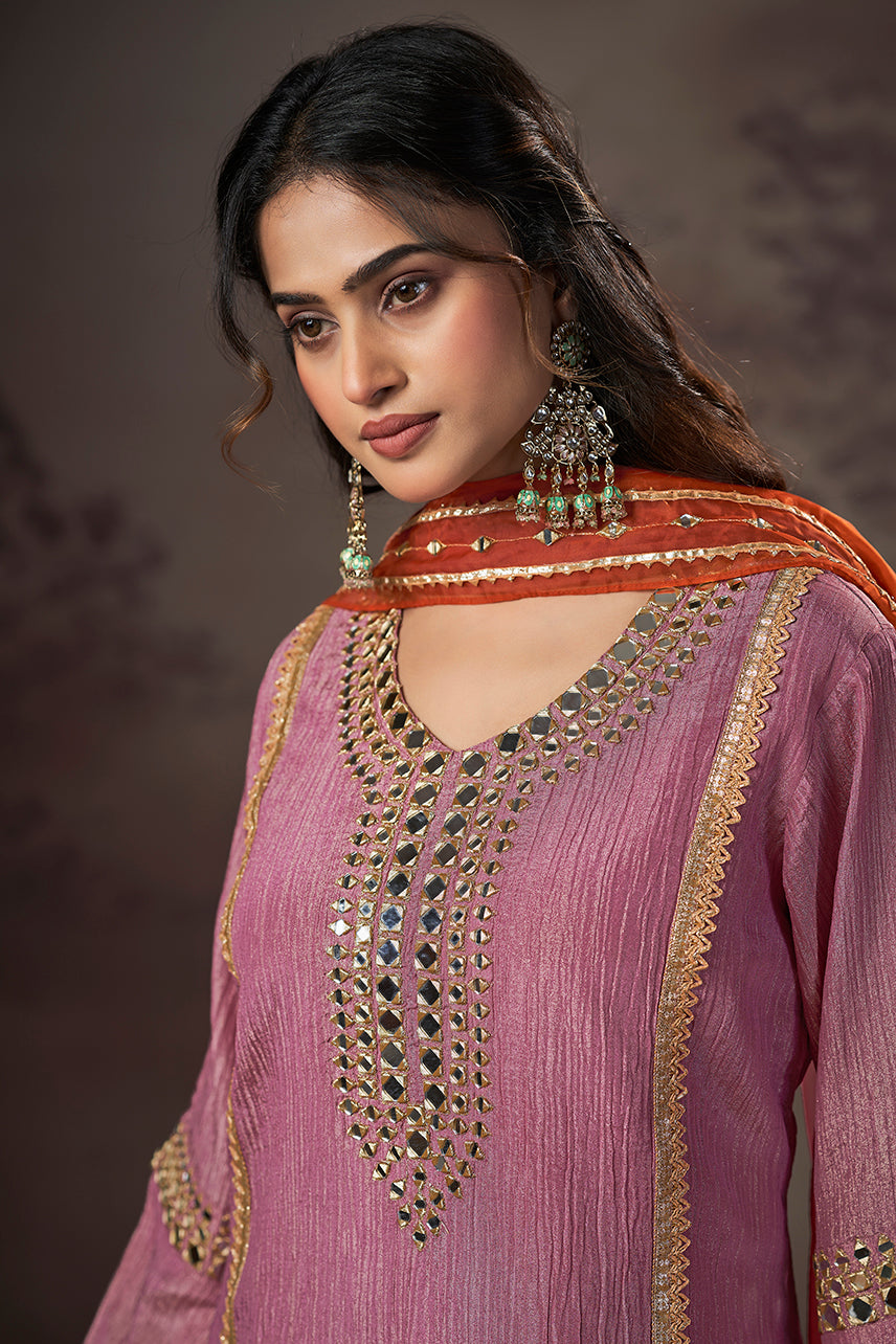 Rani Glow Mirror Suit Set