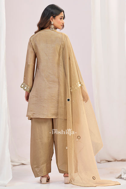 Champagne Mirror Glow Set