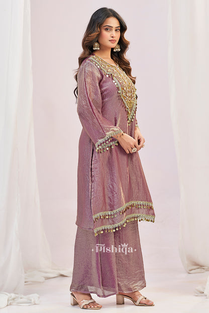 Mauve Royale Mirror Set