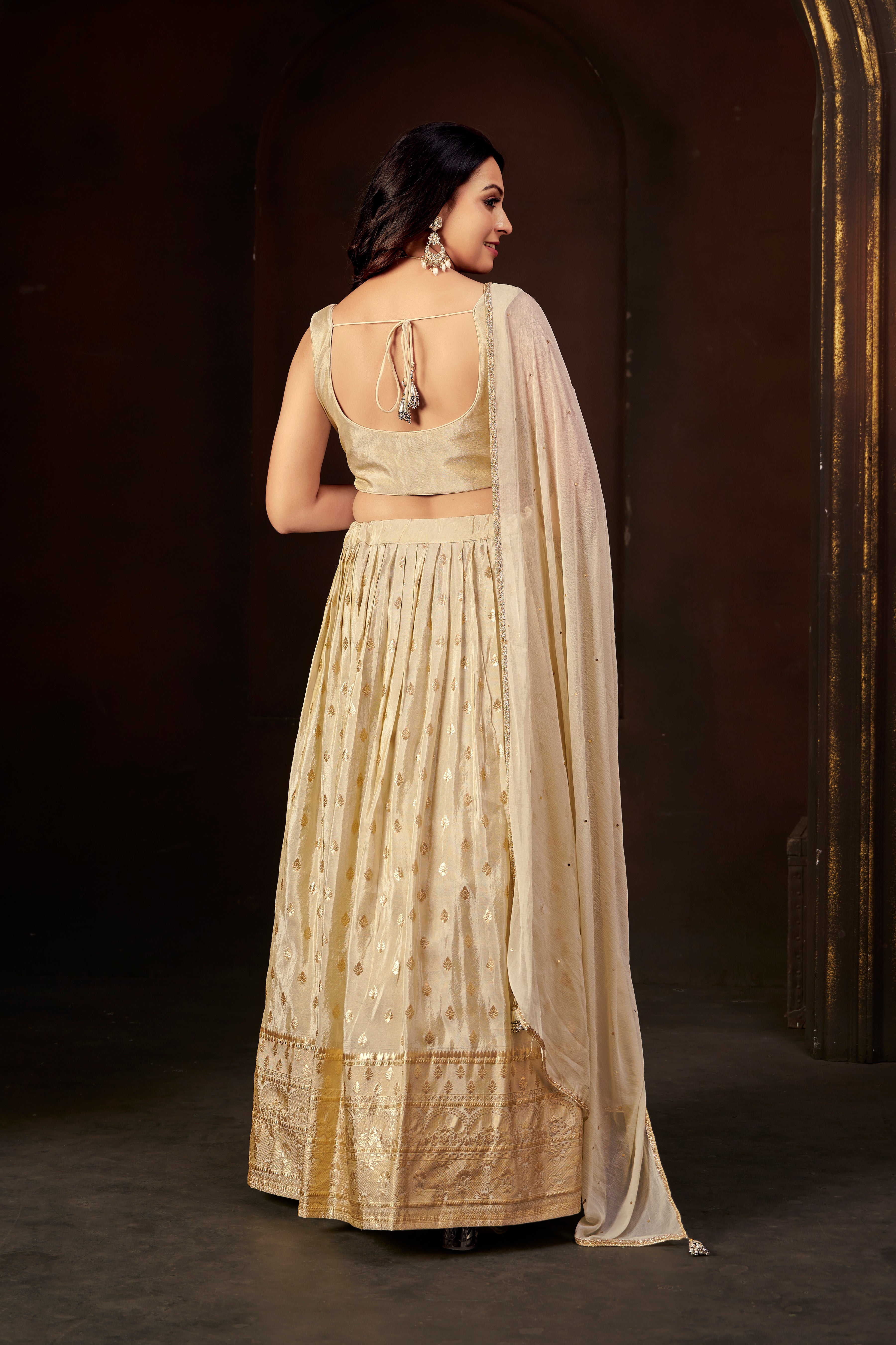 Golden Heritage Lehenga Set