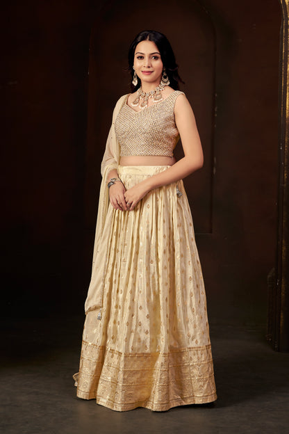 Golden Heritage Lehenga Set