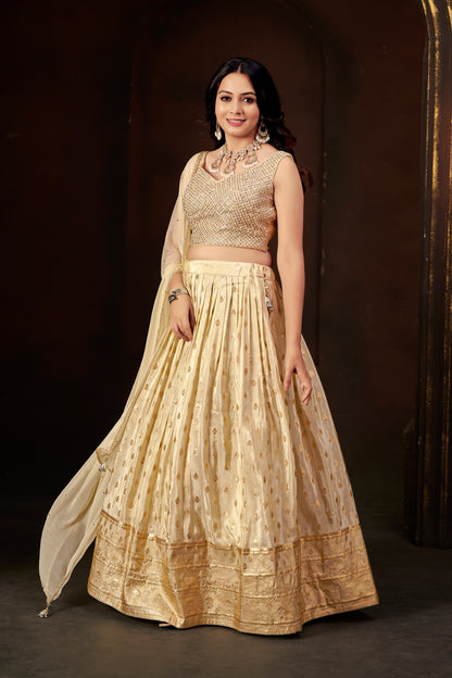 Golden Heritage Lehenga Set