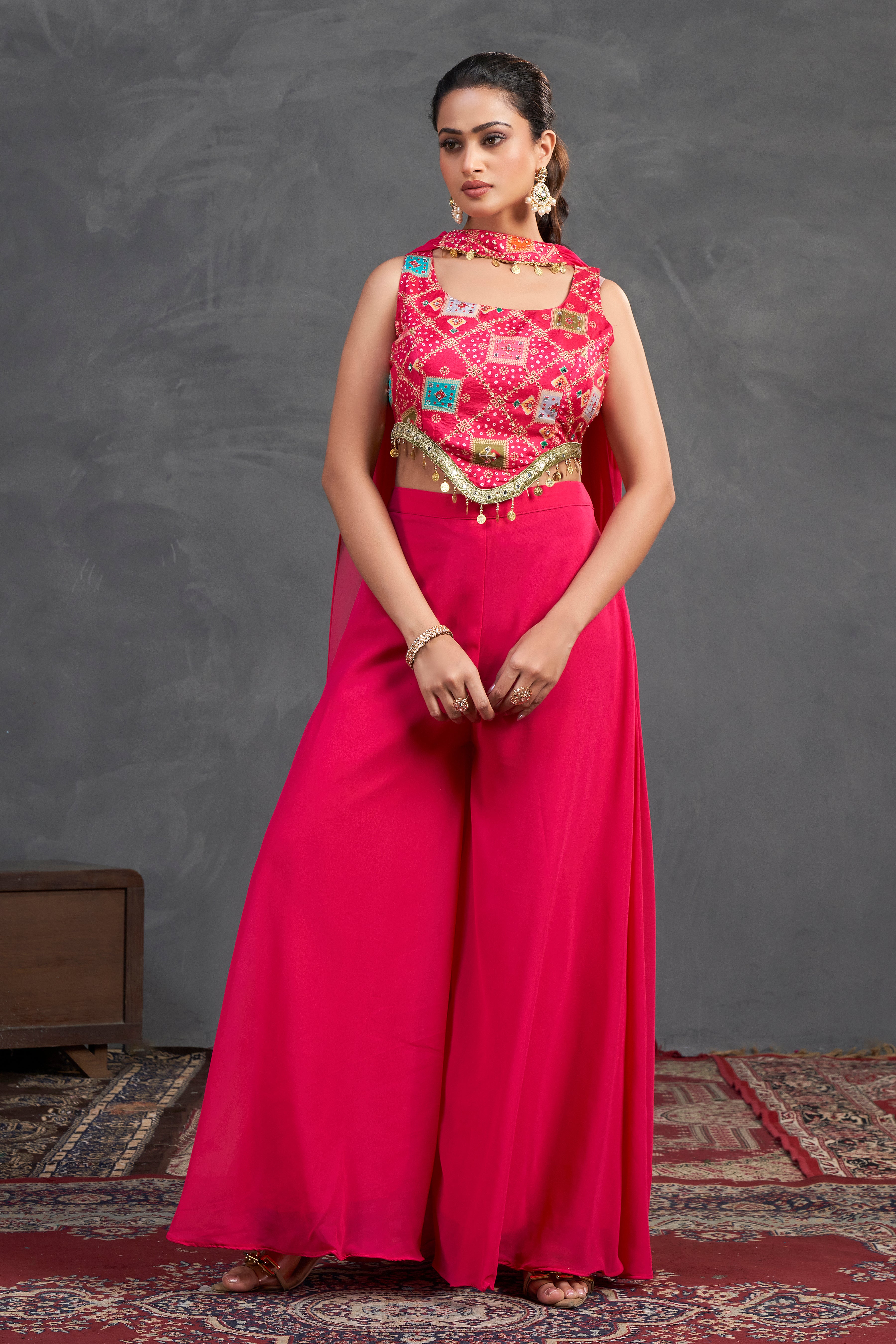 Pink Mirror Co-Ord Set