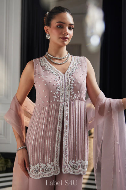 Blush Crystal Suit Set