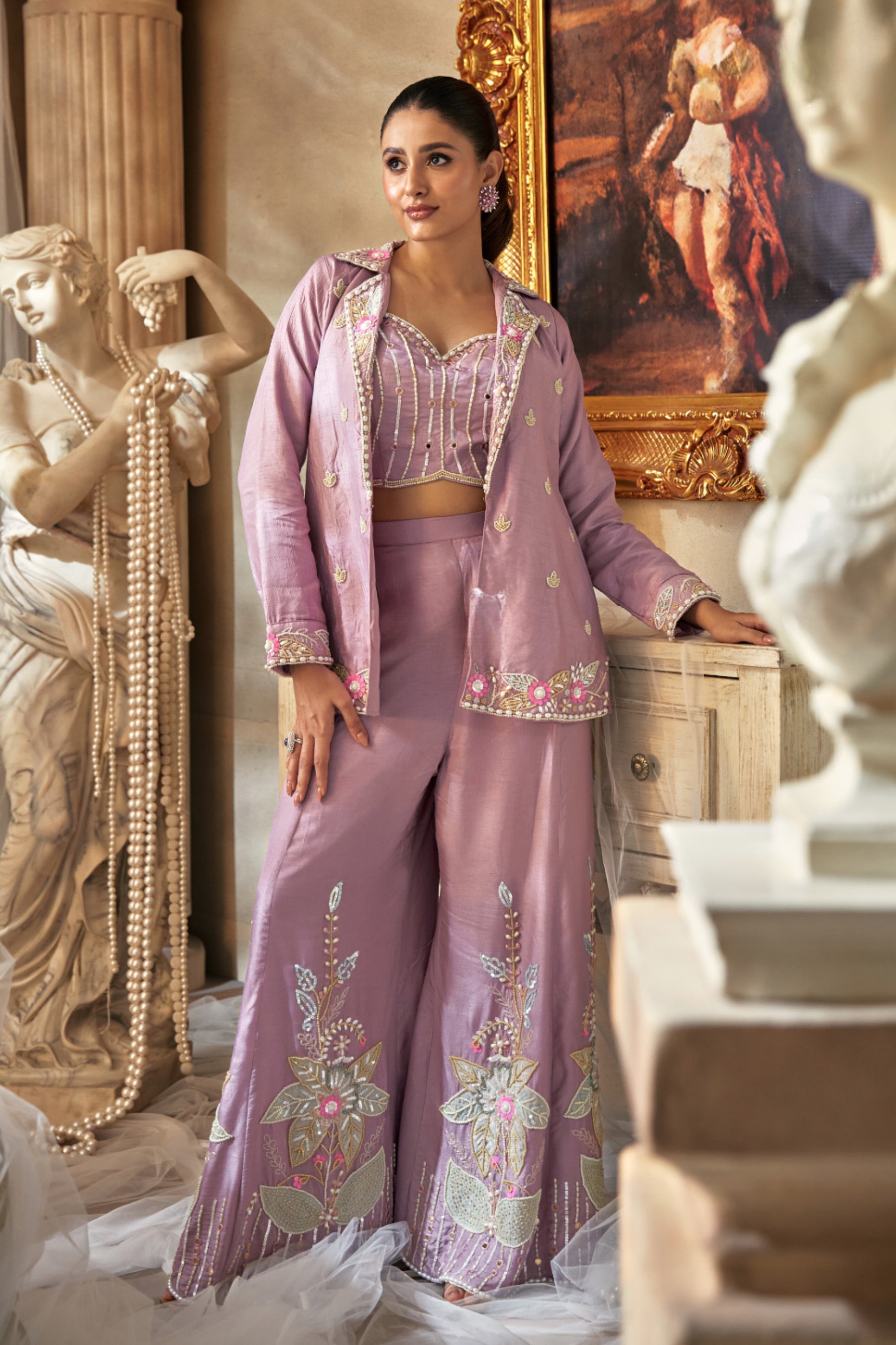 Lavender Bloom Co-ord Set