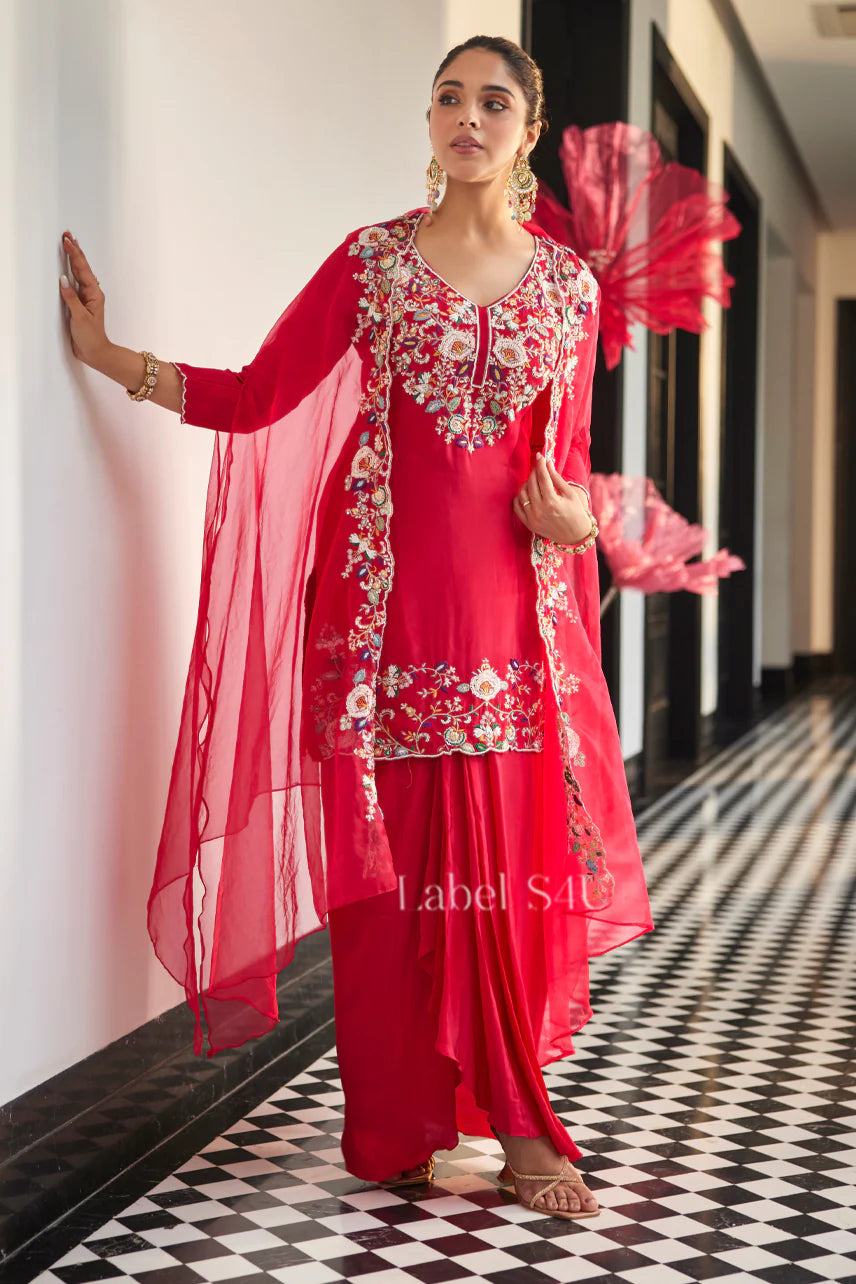 Rosette Radiance Suit Set