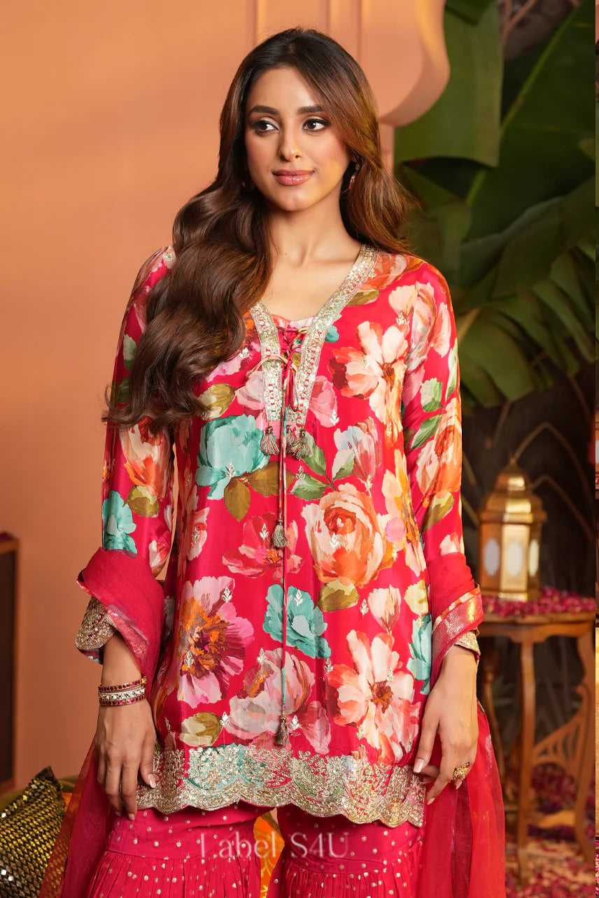 Ruby Bloom Sharara Set