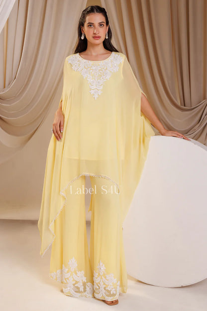 Lemon Blossom Kaftan Set