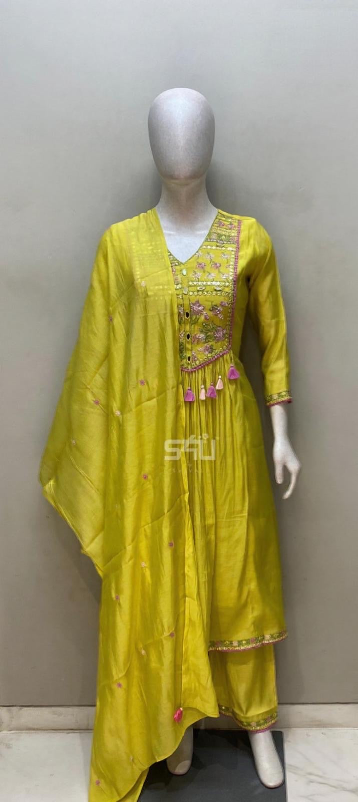 Sunshine Tassel Kurta Set