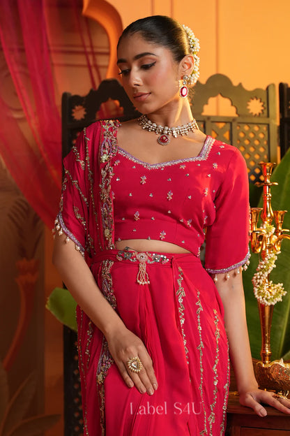 Ruby Royale Drape Set