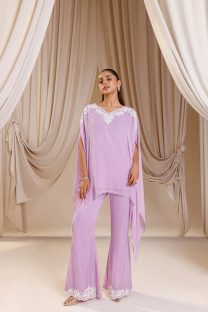 Lilac Breeze Kaftan Set