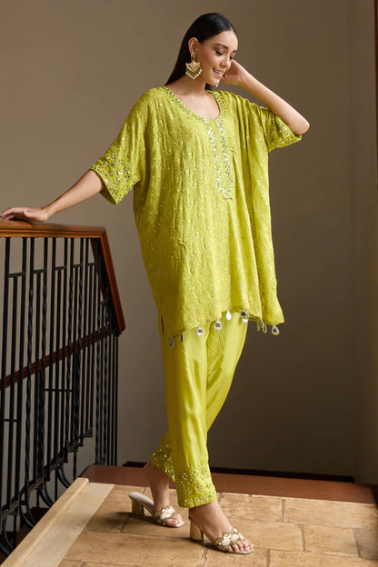 Citrus Glow Mirrorwork Set