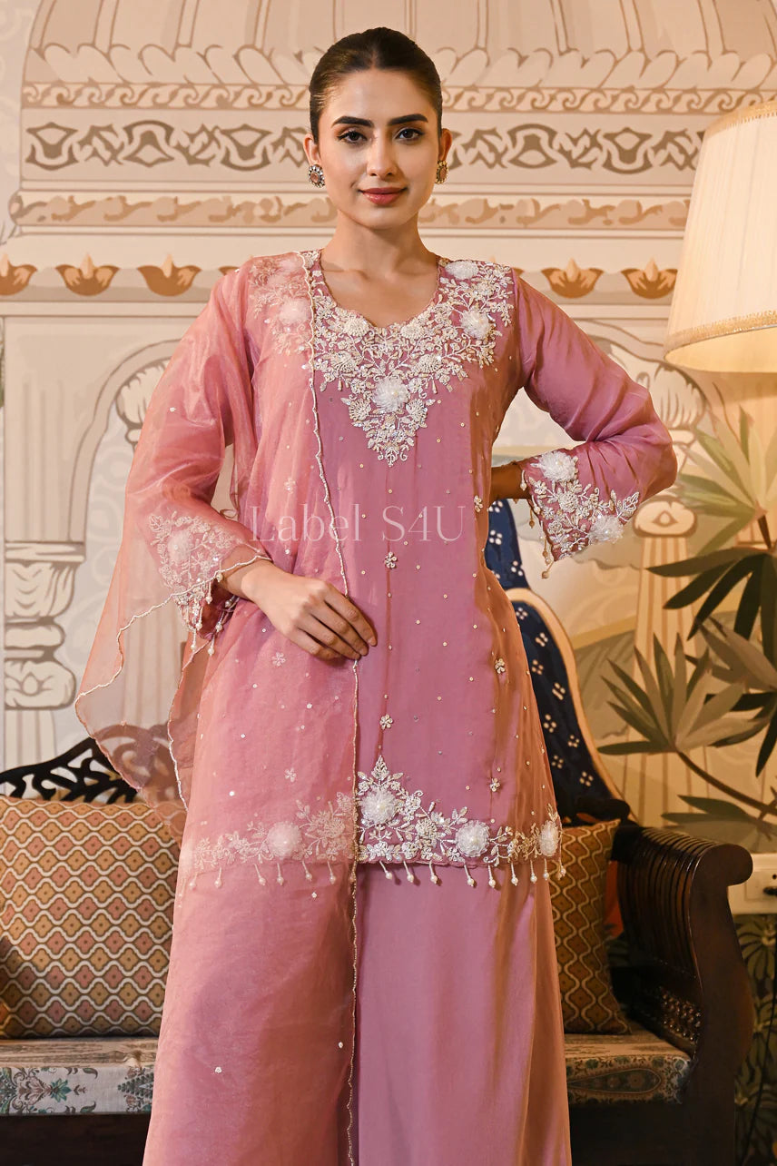 Blush Petal Suit Set