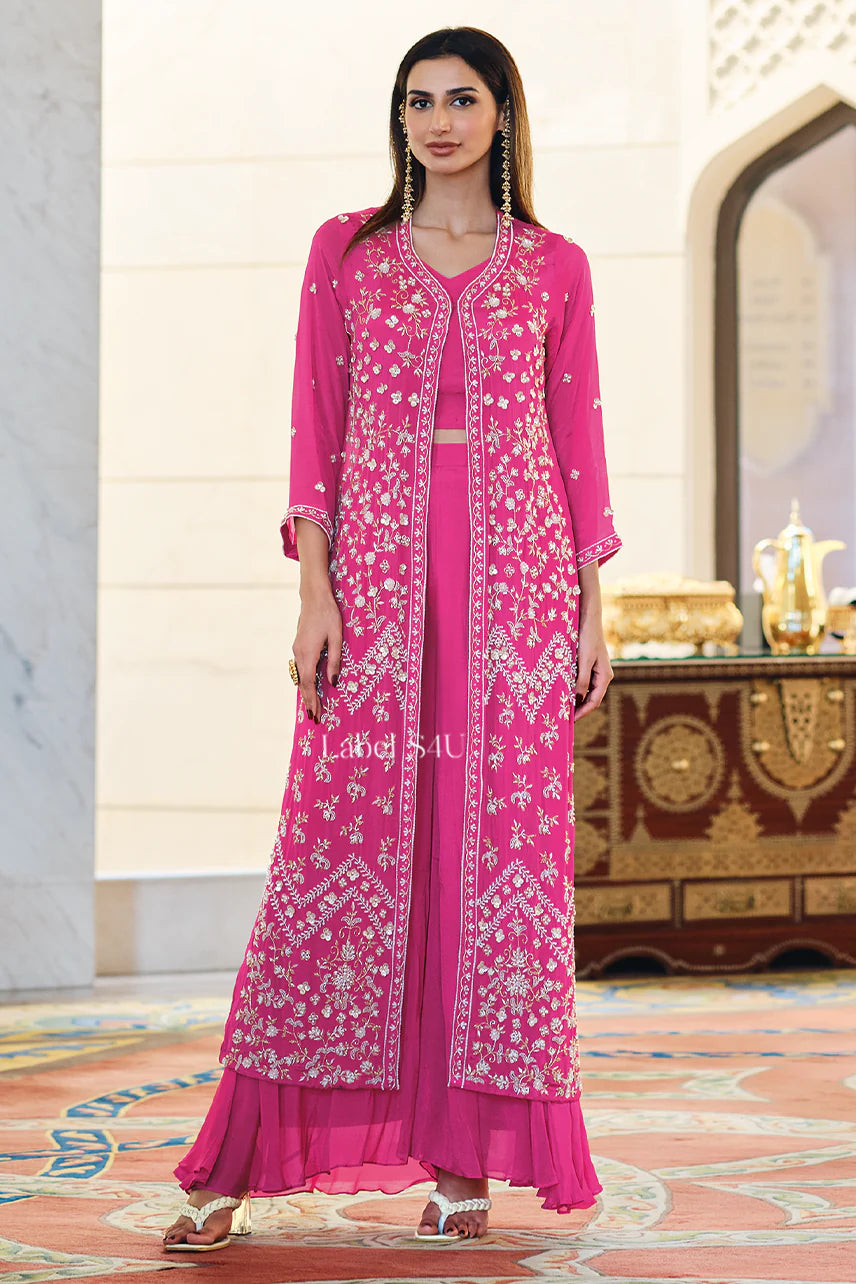 Rosette Luxe Jacket Set