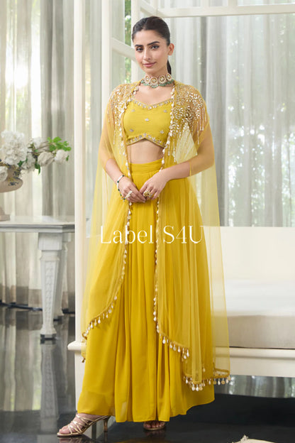 Marigold Bloom Lehenga Set