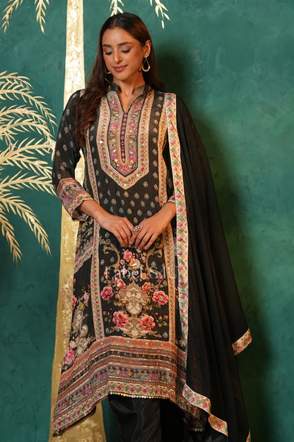 Midnight Florale Suit Set