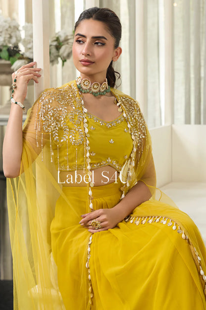 Marigold Bloom Lehenga Set