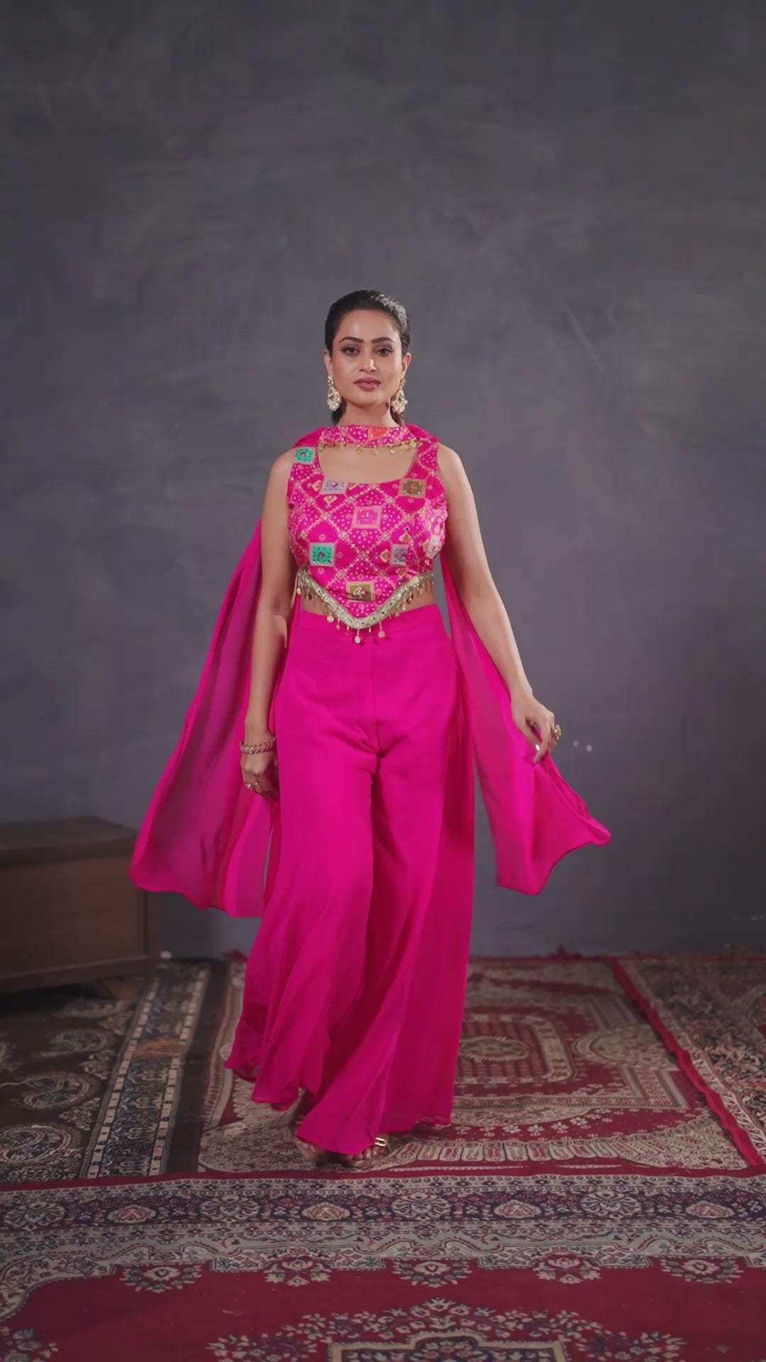 Pink Mirror Co-Ord Set