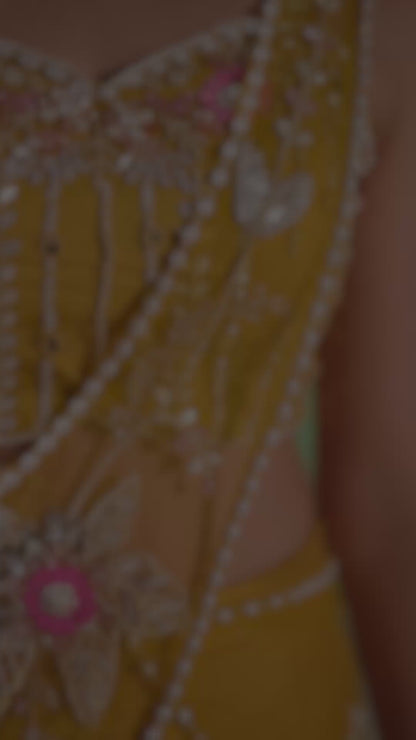 Marigold Bloom Sharara Set